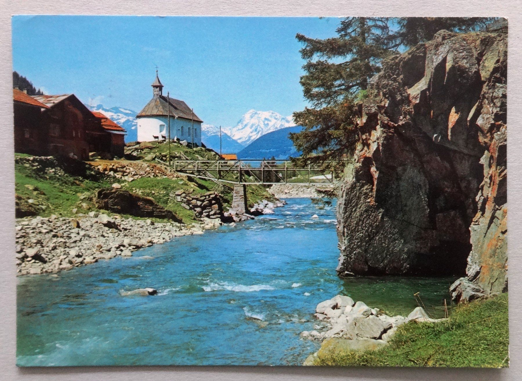 Ansichtskarten: Acla am Luckmanierpass mit P. Tödi – Defekt aus Fétigny von Billy2miny
