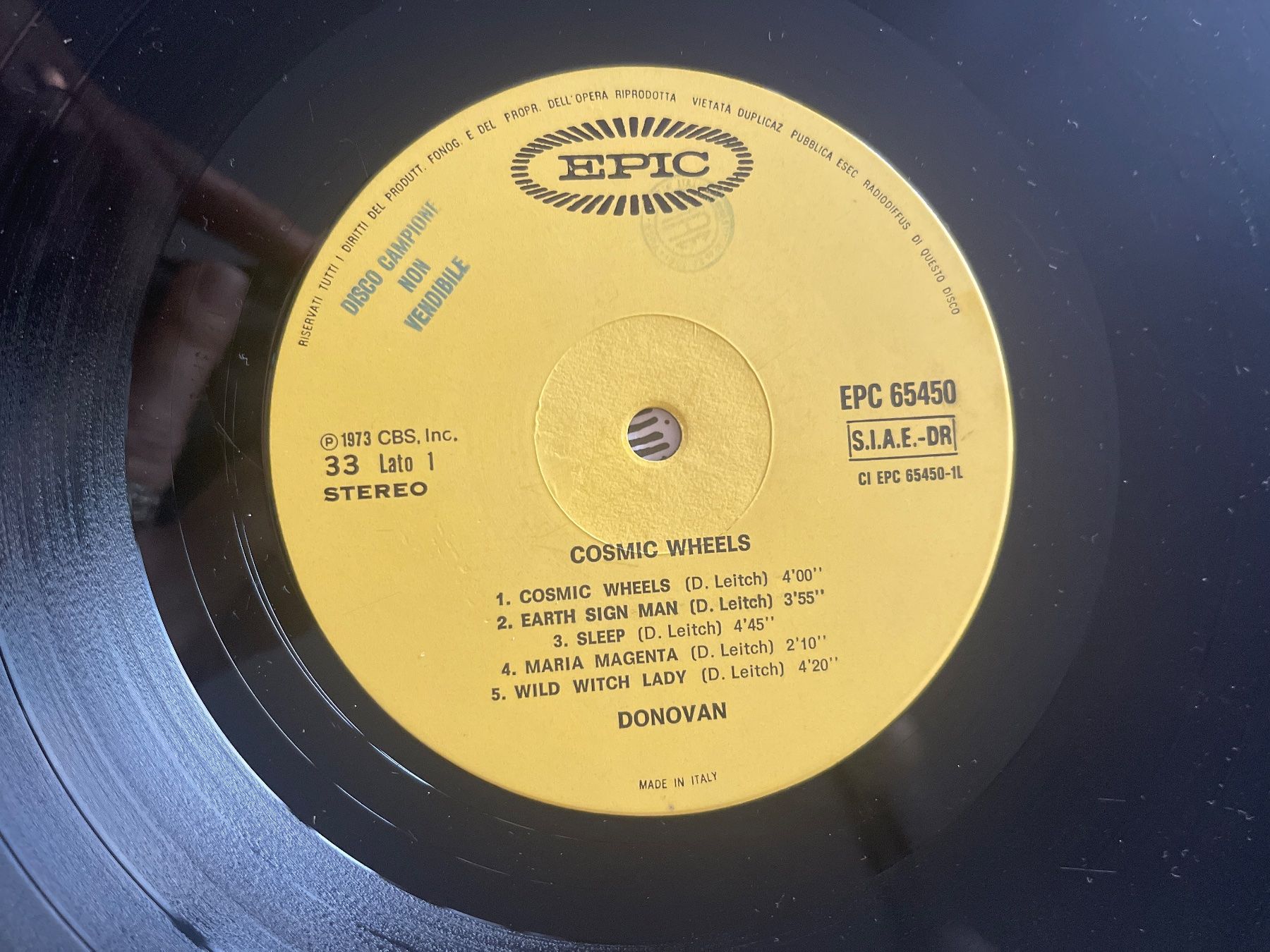 Dischi in vinile: A409/Donovan - Cosmic Wheels – Usato da Frutigen venduto da Philippe_jsp 2