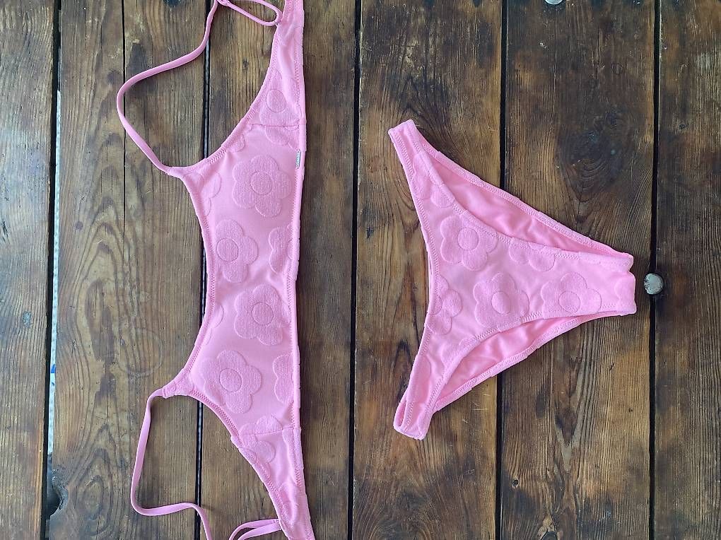 Costumi da bagno & Bikini: Bikini Set Pink mit Blumen – Usato da Diessenhofen venduto da car_g7nt