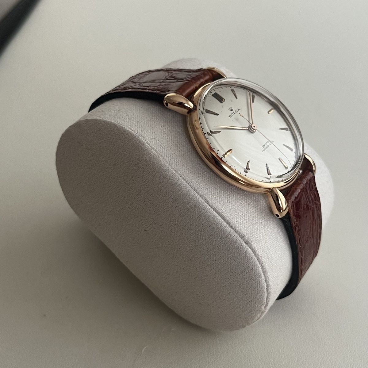 Rolex Orologi: Rolex Precision Certified Chronometer 18K – Usato da Winterthur venduto da LaBodega 5