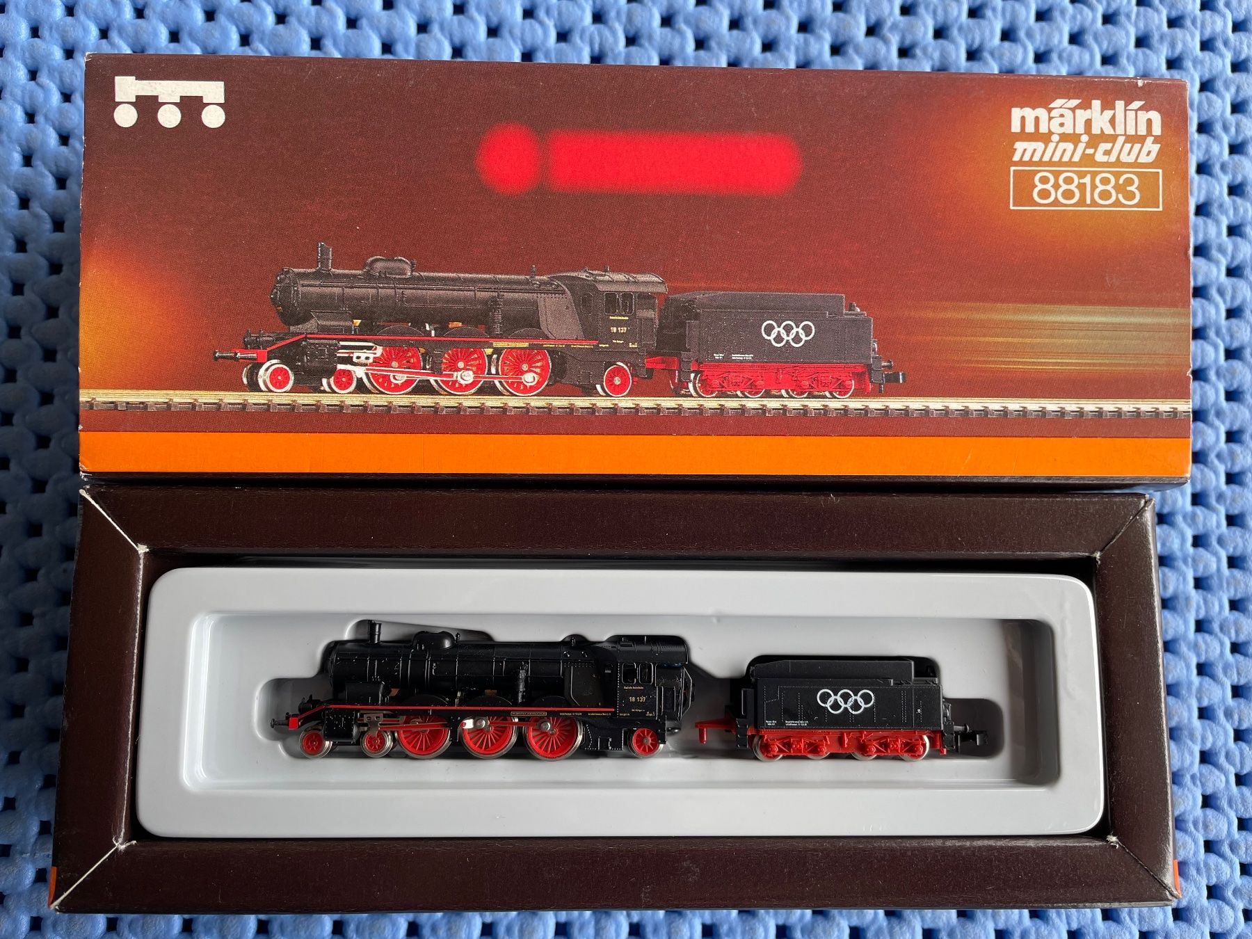 Märklin Modellini di ferrovie: Marklin Z 88183 Dampflok – Nuovo e nell'imballaggio originale da Hauterive NE venduto da eriamch