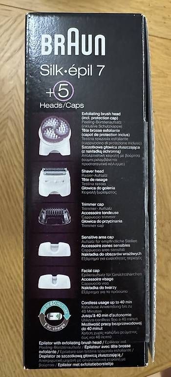 Epilatori: Braun Silk Epil 7 Epillierer – Usato da Bern venduto da dingodachs 1
