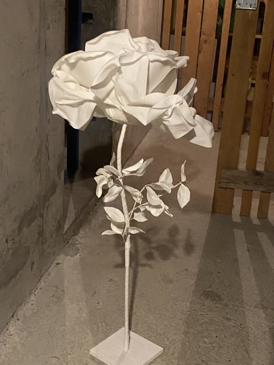 Tutte le decorazioni: Deko Blume weiss 1m hoch – Nuovo (secondo la descrizione) da Langenthal venduto da flower101 2