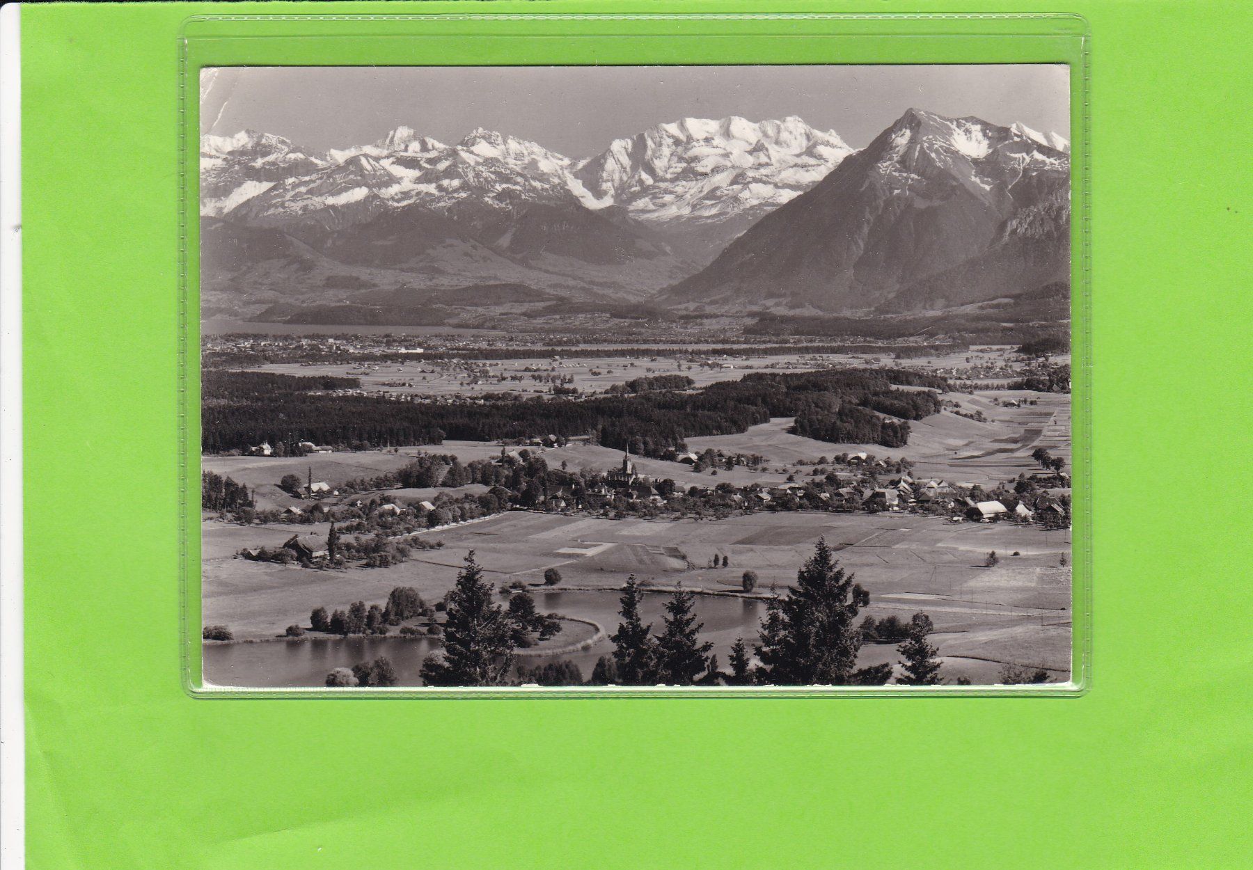 Cartes postales: Kirchdorf BE mit Alpen – D'occasion à St. Peterzell par neckertal