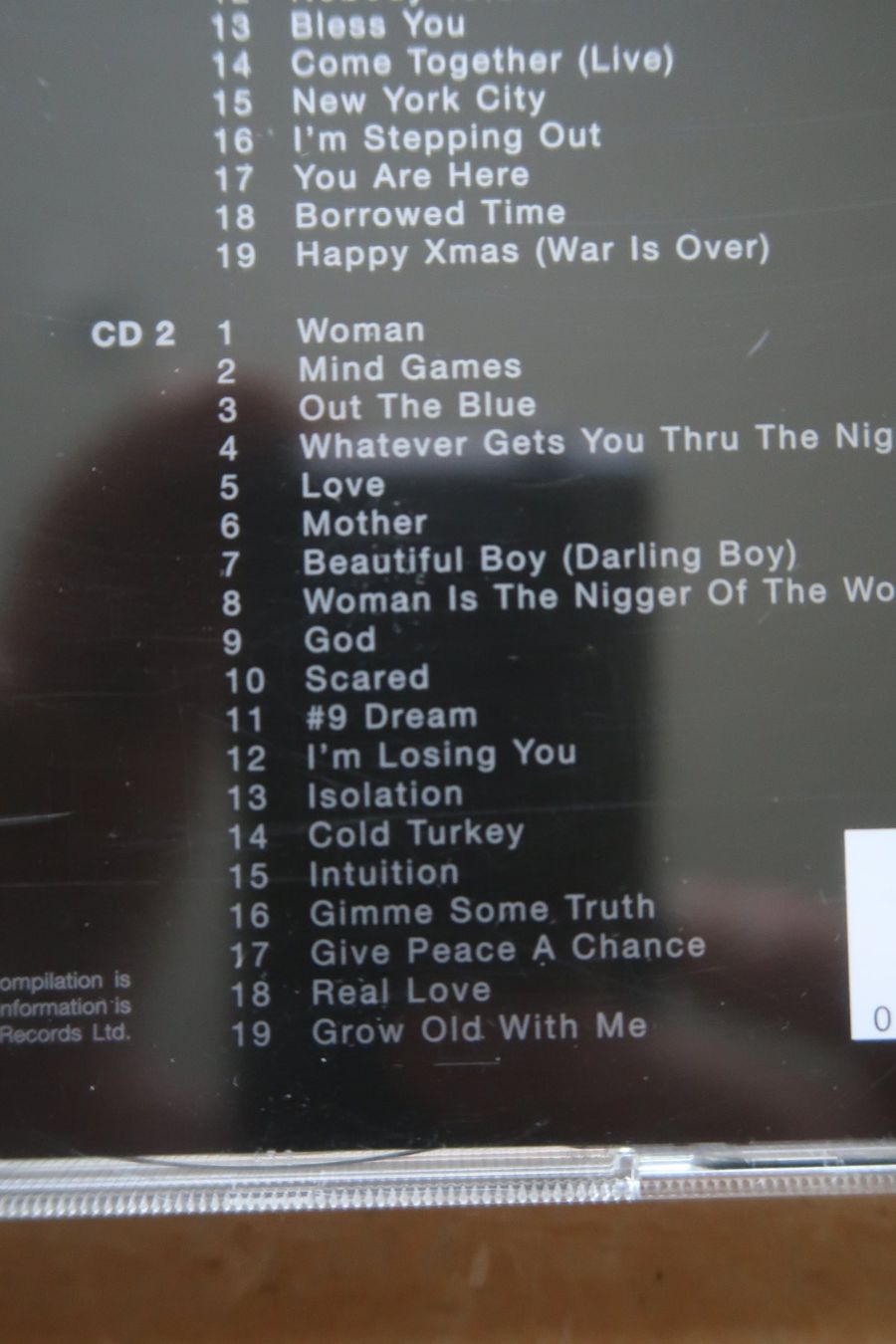 CD: JOHN LENNON - THE DEFINITIVE - WORKING CLASS HERO - 2x CD – Usato da Basel venduto da Patiscat 3