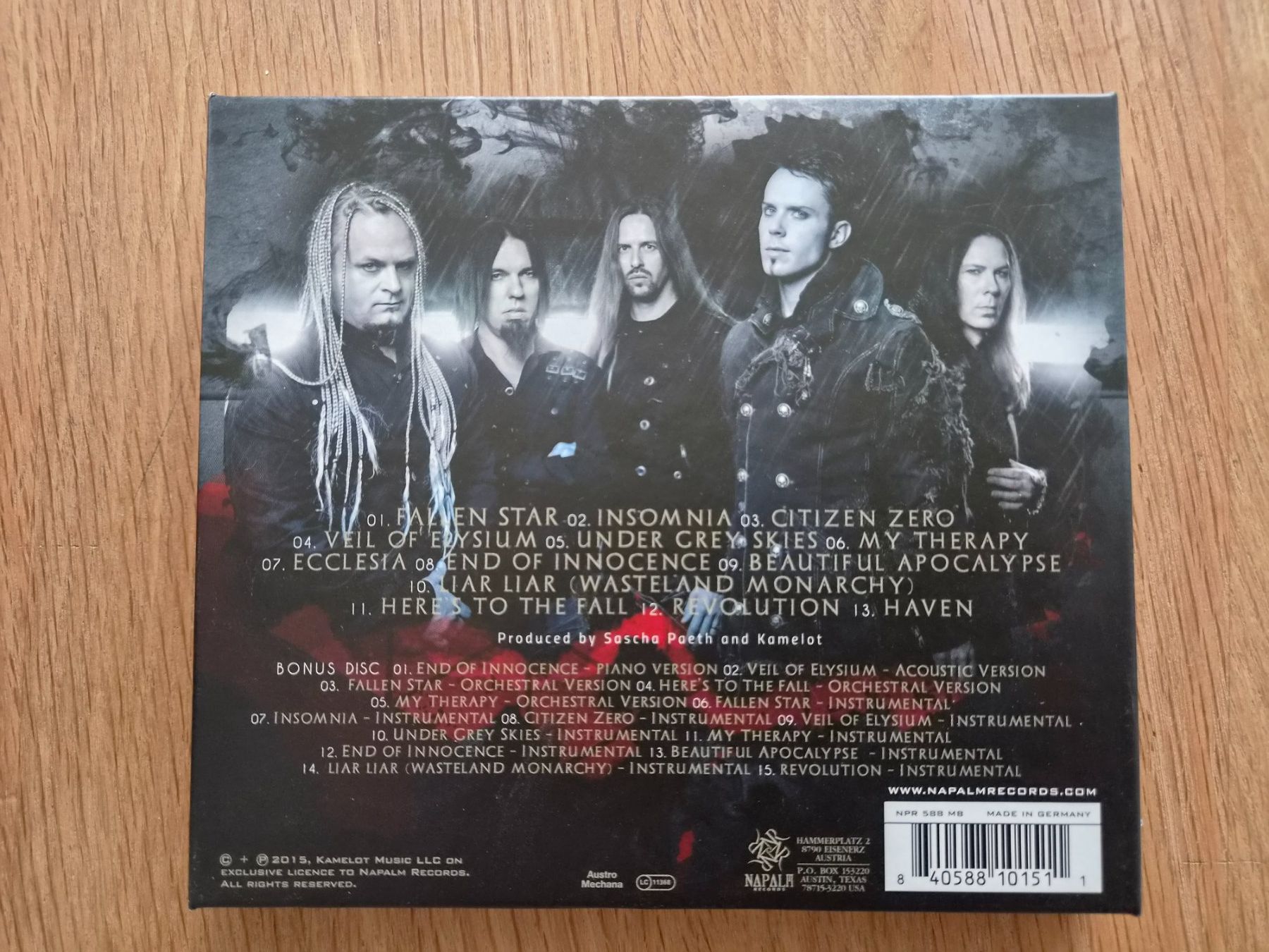CD: DCD Kamelot - Haven, 2015 – Usato da Nebikon venduto da Harley-Davidson01 1