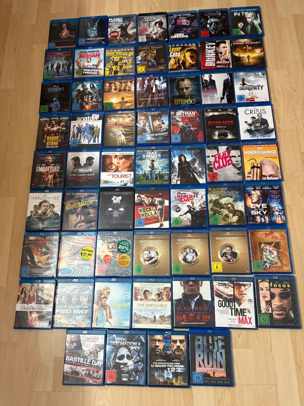 Tutti i DVDs: Blu-Ray 60 Stk. – Usato da Rümligen venduto da Sibill