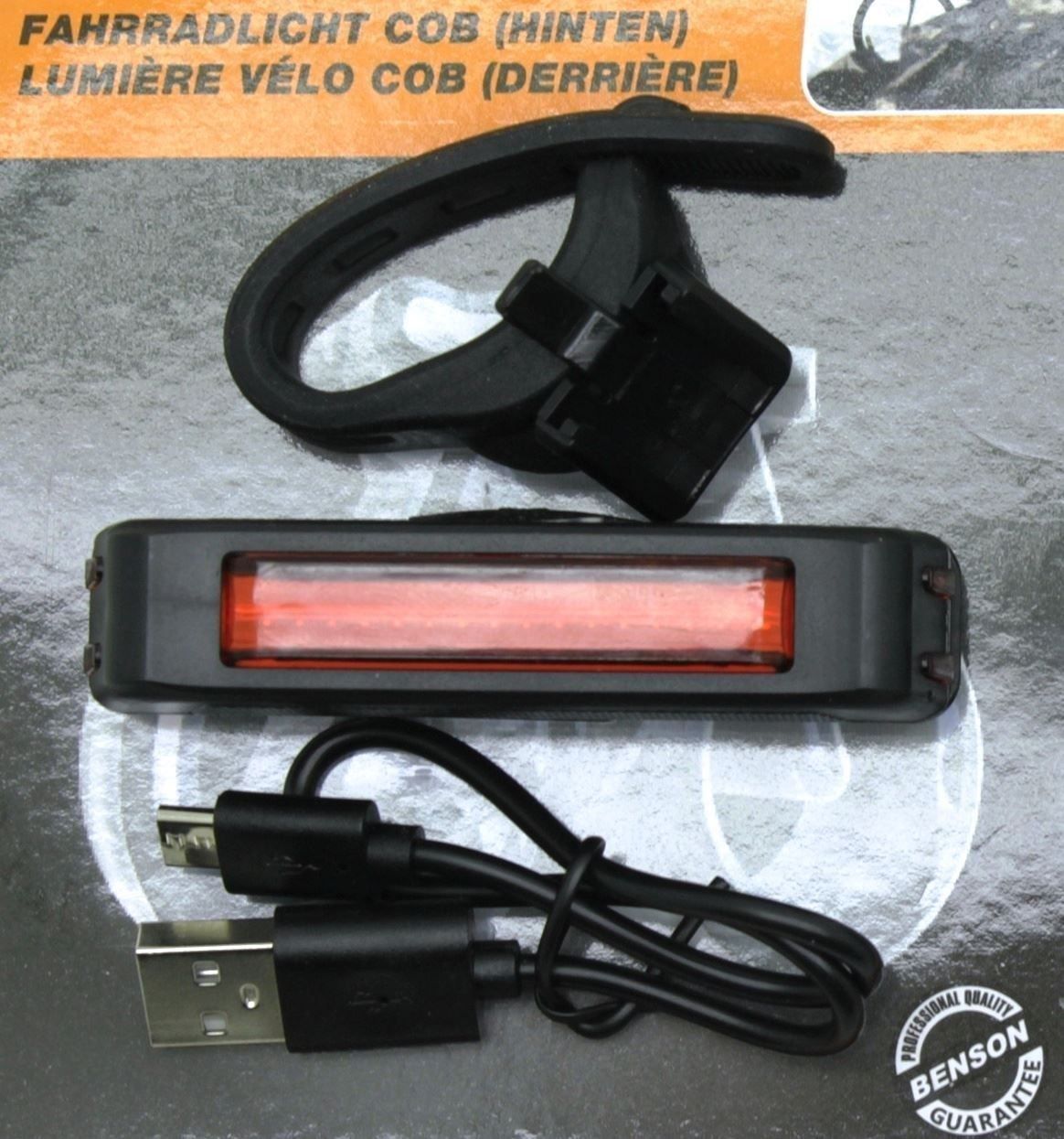 Ersatzteile: Fahrradlichter Set Front- + Rückleuchte mit Akku – Neu und originalverpackt aus St. Gallen von schnaeppchen-preise 2