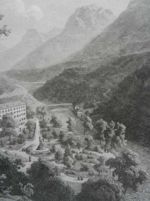 Incisioni: Die Bäder von Tarasp – Usato da Risch venduto da Rischli15 5
