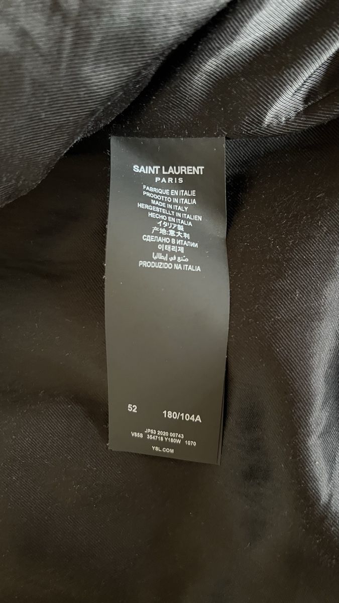 Saint Laurent Giacche: Saint Laurent Teddy Jacket – Usato da Basel venduto da Alessio_P 2