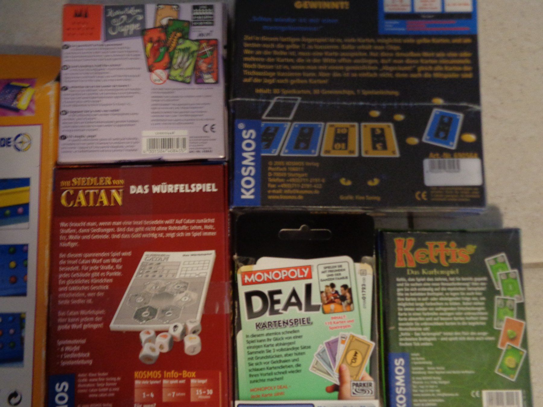 Giochi: 6 VERSCHIEDENE SPIELE NEU UND GEBRAUCHT – Nuovo (secondo la descrizione) da Rotkreuz venduto da Samballi 4