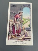 Andachtsbild Heiliger Giuseppe Orazione heiliger Josef
