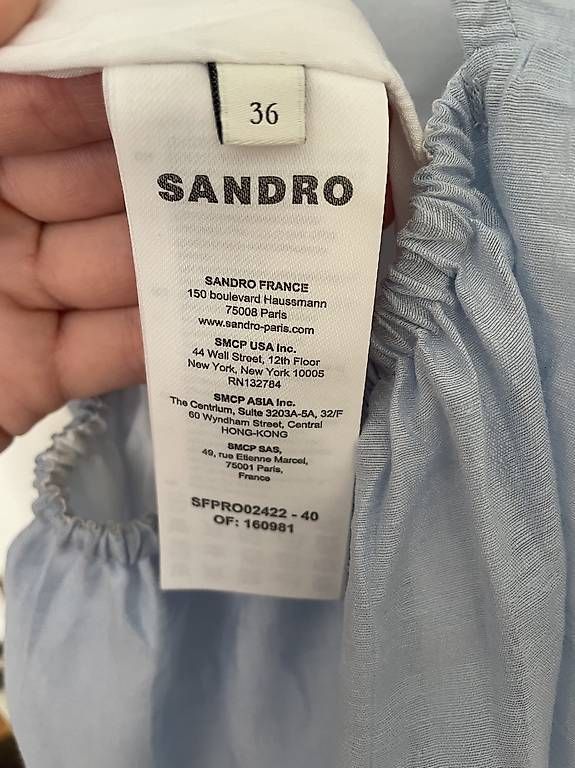 Kleider: Robe Sandro T36 – Gebraucht aus Lausanne von das_xb9h 2