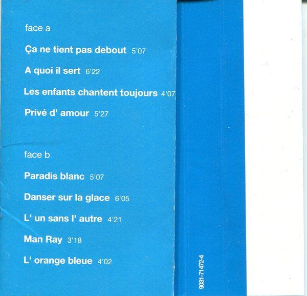 Cassettes audio: CASSETTE MICHEL BERGER - CHANSONS – D'occasion à PORRENTRTUY par RABAIS_SPORT 2