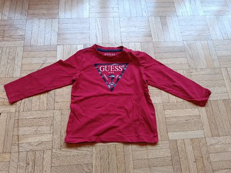 Guess Langarm Shirt Gr 92 (neu) rot