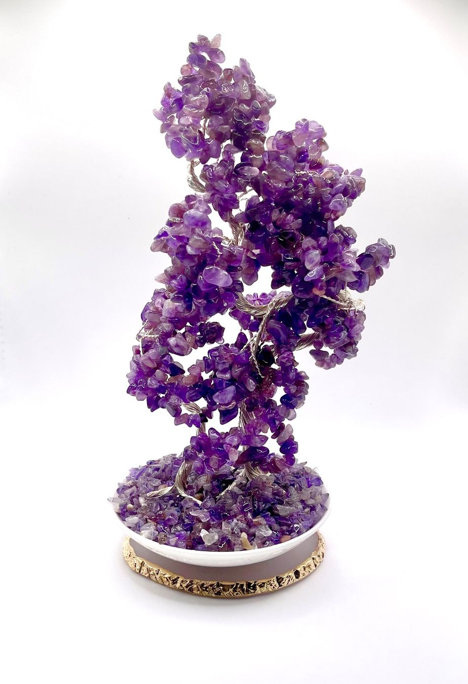 Tutte le decorazioni: Precious Bonsai with natural amethyst crystal – Nuovo (secondo la descrizione) da Zürich venduto da Laur29 3
