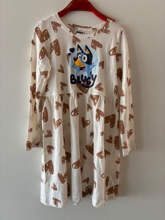 Bluey Kleid Gr. 116, Neu