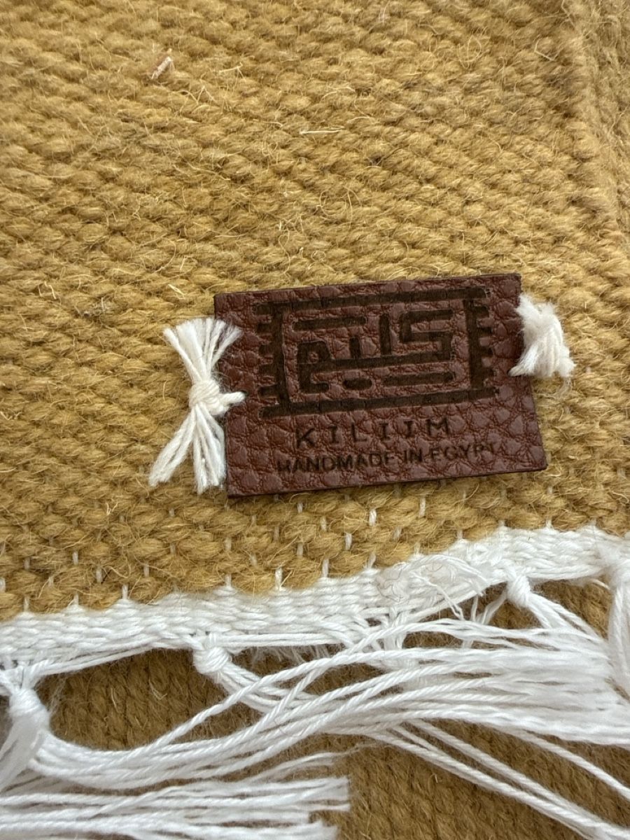 Teppiche: Teppich gelb mit Fransen – Gebraucht aus Bern von mutz147 2