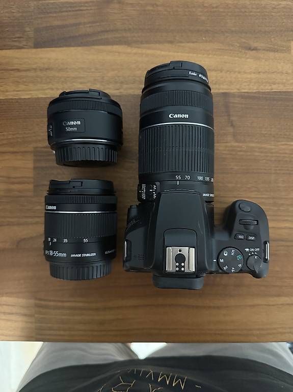 Kamera: Canon EOS 250D Kit + 3 Objektive + Lowepro Rucksack – Gebraucht aus Wohlen AG von adr_n2jd 4