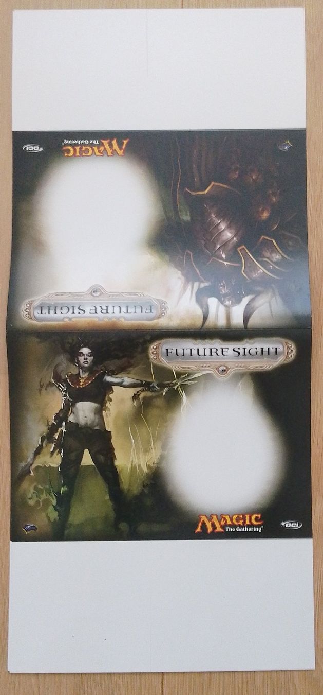 Magic The Gathering Carte collezionabili: Magic the Gathering Tischaufsteller Future Sight – Usato da Wohlen AG venduto da salamanderspielwaren 1