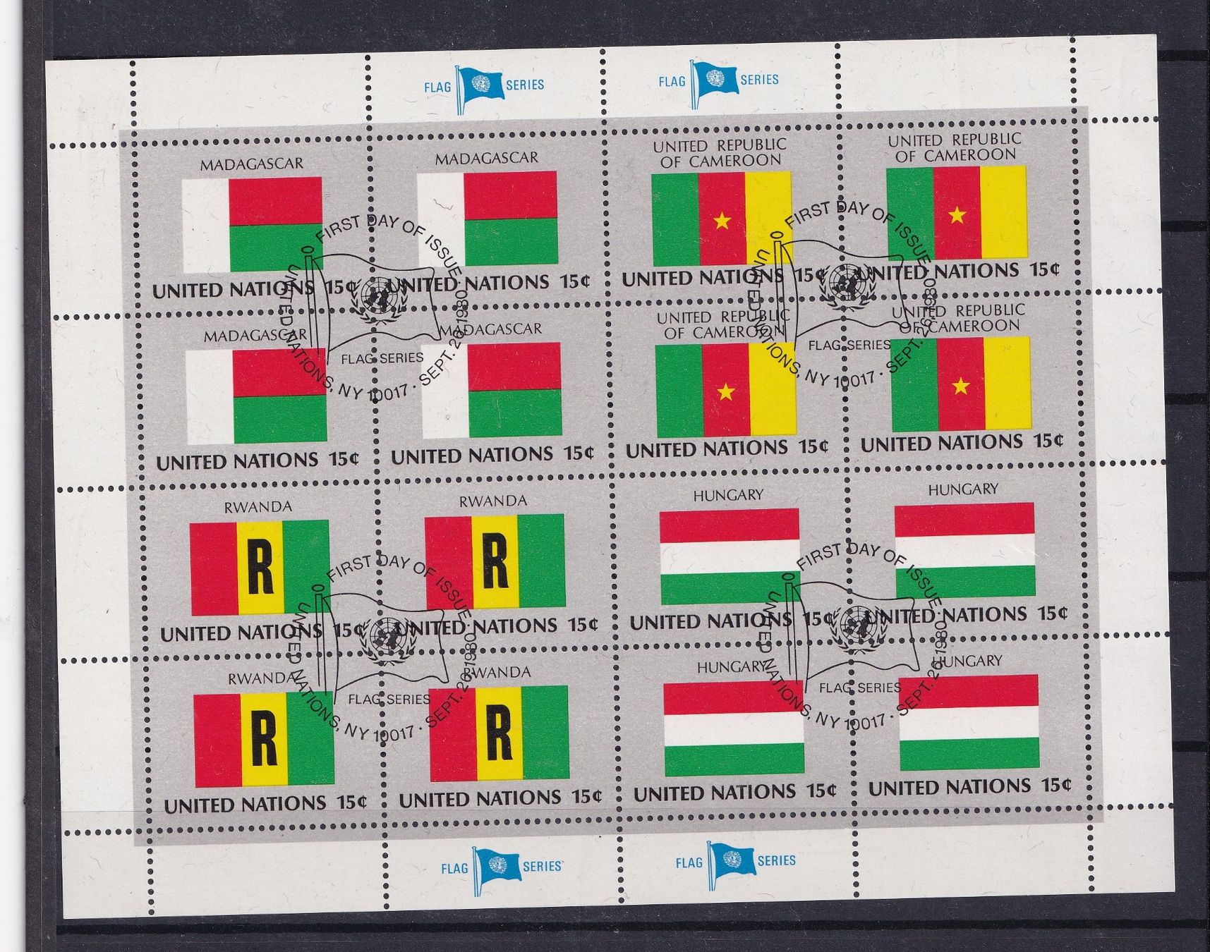 Alle Briefmarken: Feuillets Nations- Unies  NY 1980 Oblitérés – Gebraucht aus Nyon von an54 2