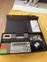 SHARP PC-1251 Vintage Pocket Computer mit Kassettenrekorder 