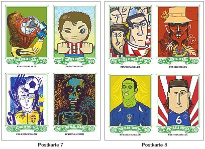 Carte collezionabili: Fussballhelden - Lenticular Postkarten Set  (64 Sticker's) – Nuovo e nell'imballaggio originale da St.Galllen venduto da elkaphone 4