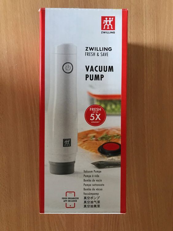 VACUUM Pump | Zwilling Fresh & Save | Kaufen auf Ricardo