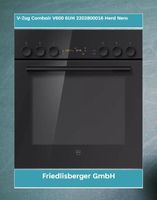 V-Zug Combair V600 6UH 2202800016 Herd Nero