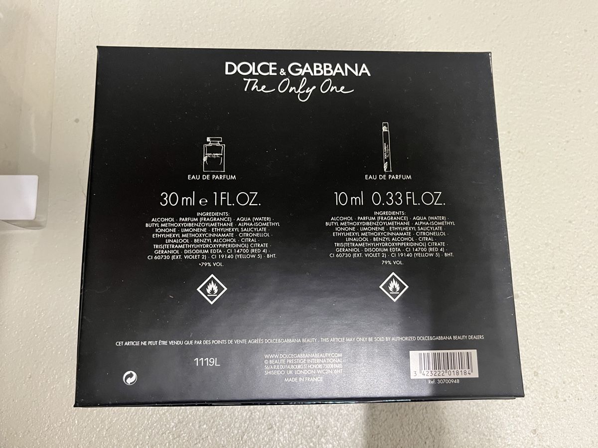 Dolce & Gabbana Profumi & Eau de Toilette: Dolce & Gabbana The Only One Gift Set 30ml + 10ml new – Nuovo e nell'imballaggio originale da Pfäffikon SZ venduto da Zitrone_100 1