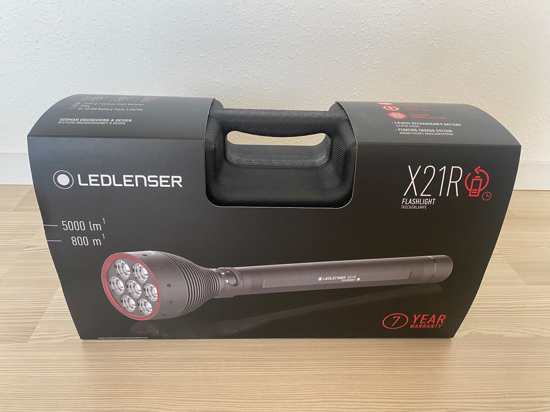 Ledlenser Lampade: Lampe Led Lenser X21R – Usato da Neu St.Johann venduto da hannilehto