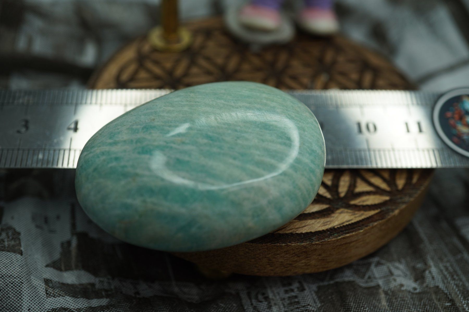 Minerali & Pietre curative: Amazonit Seifenstein    ab  1.-     Räumung – Nuovo e nell'imballaggio originale da Eschenbach SG venduto da topstone 2