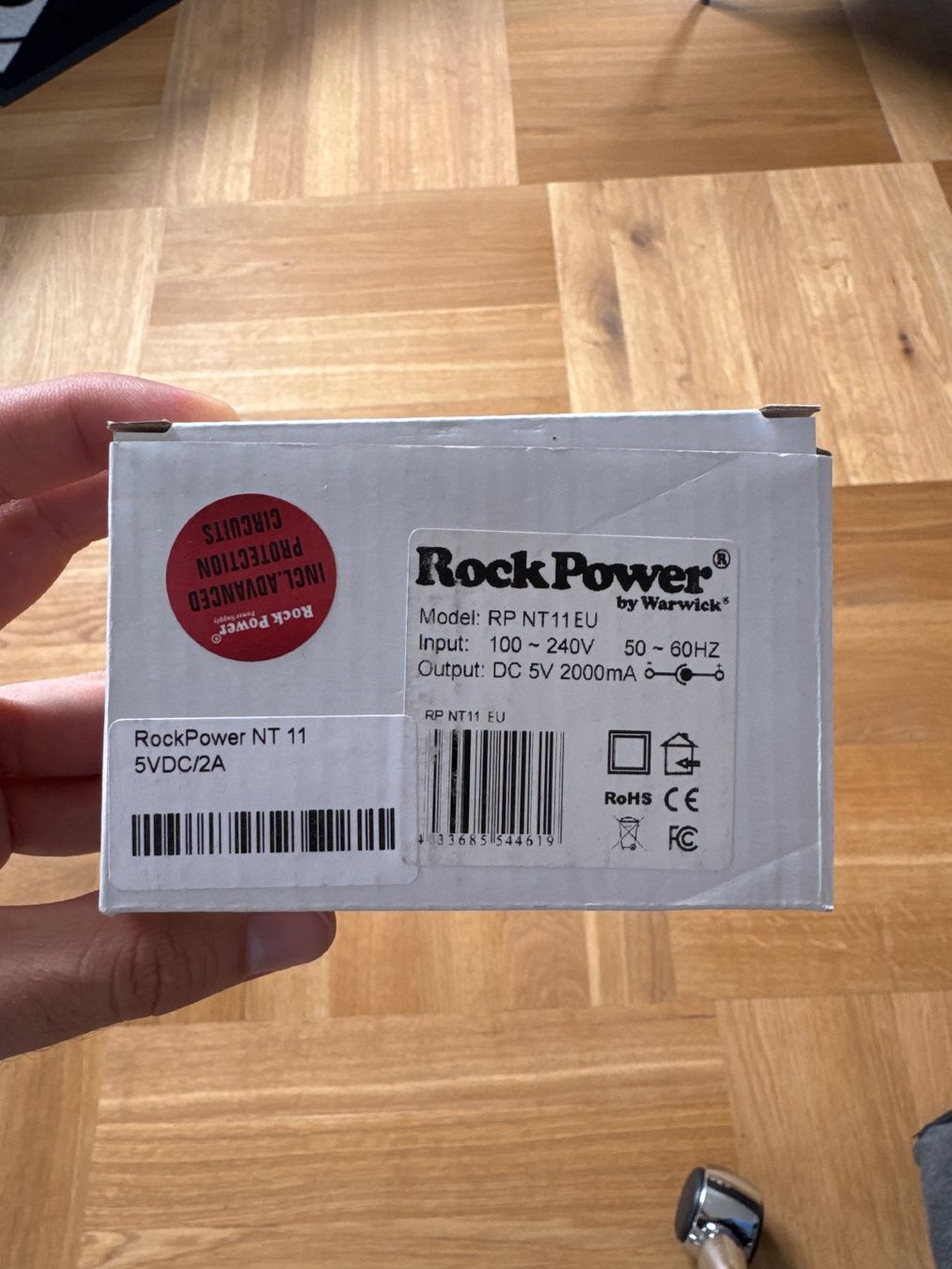 Caricabatterie: RockPower NT11 5V 2A Power Adapter / Schaltnetzadapter – Nuovo e nell'imballaggio originale da Zürich venduto da antoniomb94
