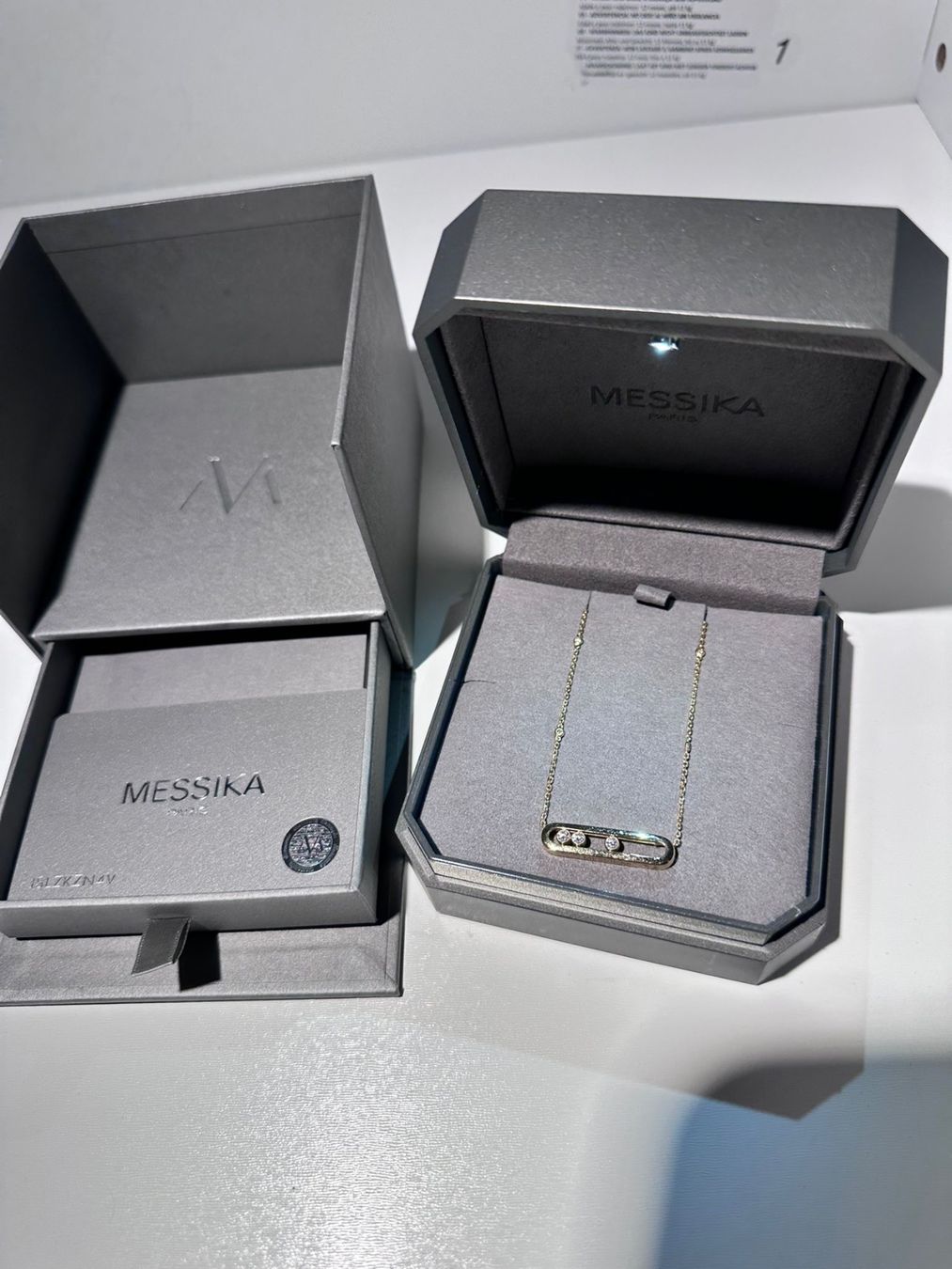 Messika Catenine: MOVE Collier Diamant Or Jaune Messika Grand Modèle – Nuovo (secondo la descrizione) da Vuisternens-Romont venduto da gol_xp6p 2