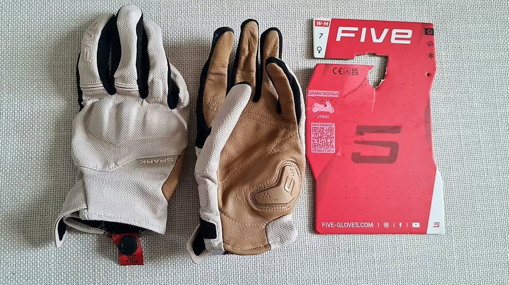 Handschuhe & Handstulpen: Damen Motorrad / Roller Handschuhe beige Gr 7 – Gebraucht aus Arlesheim von Birke007