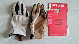 Damen Motorrad / Roller Handschuhe beige Gr 7