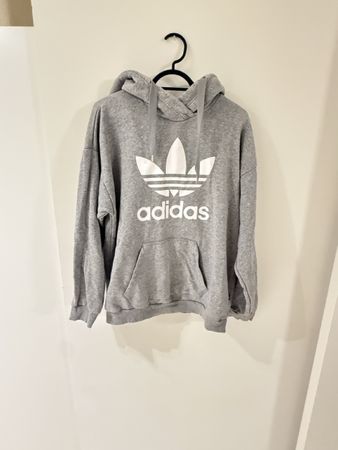 Pull à capuche Adidas gris - idéal pour l'automne!
