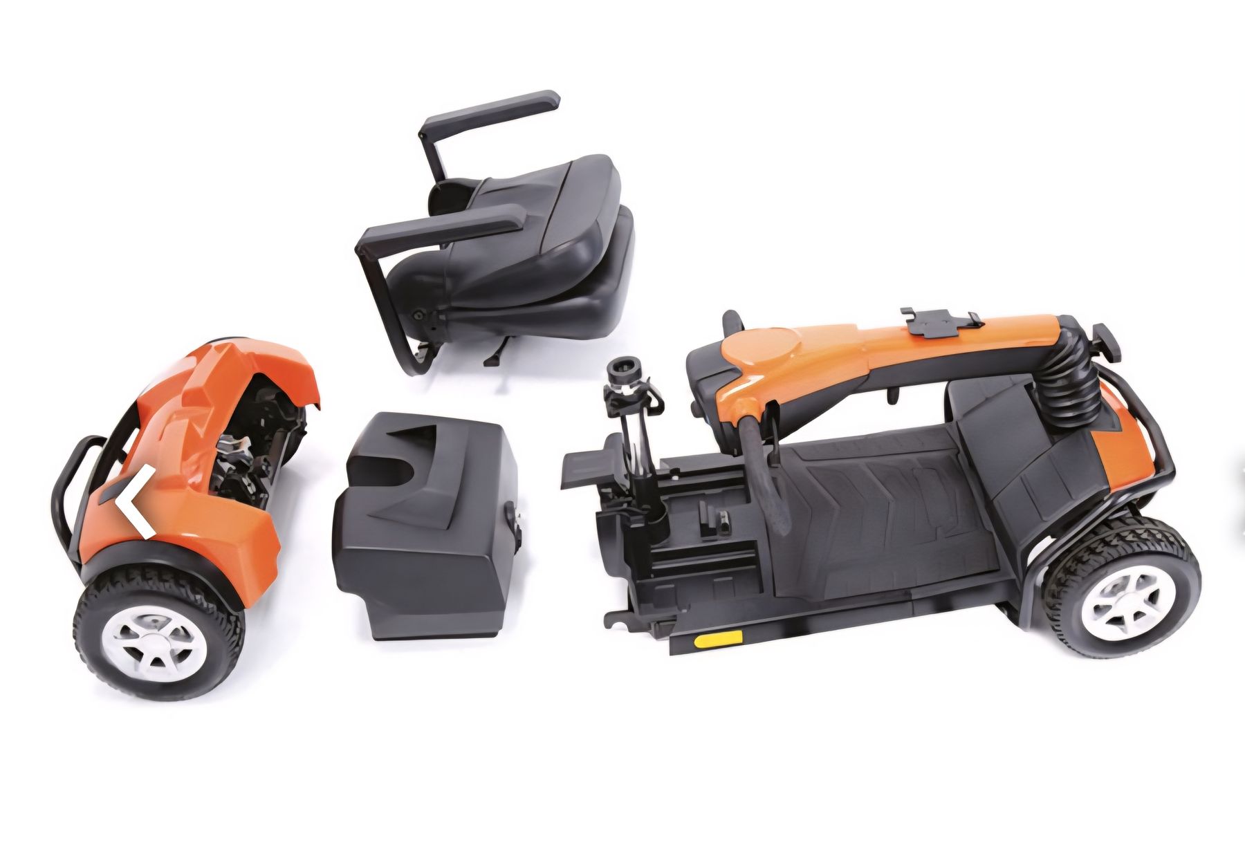 Elektromobile: Elektromobil Ardea 210 S Modulo orange 6km/h / Zerlegbar – Gebraucht aus Reichenbach i. K. von Fanki83 1