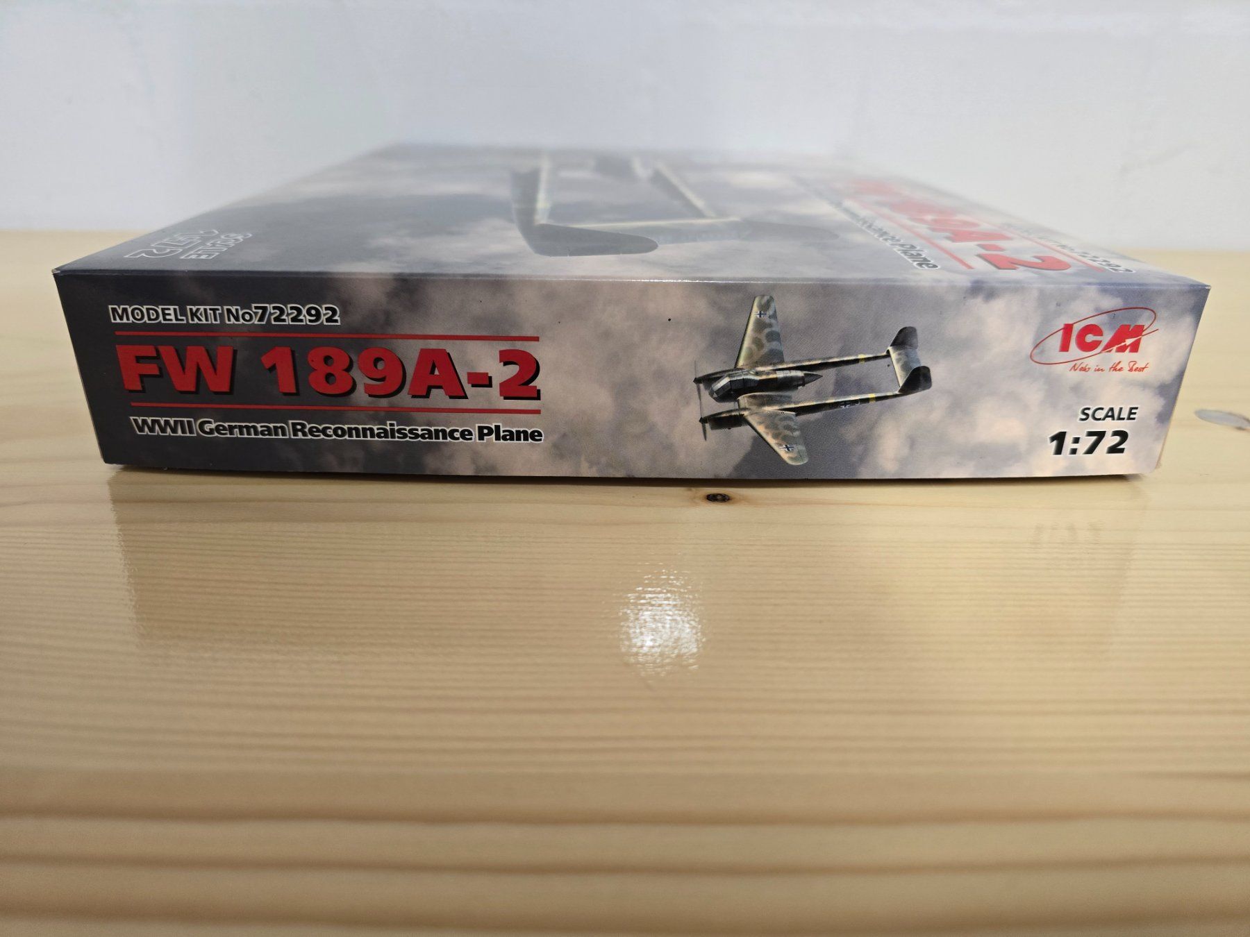 Kit di modellismo & Modellini statici: Bausatz, FW-189, 1:72, ICM – Nuovo e nell'imballaggio originale da Bachenbülach venduto da Obi-meow-kenobi 1