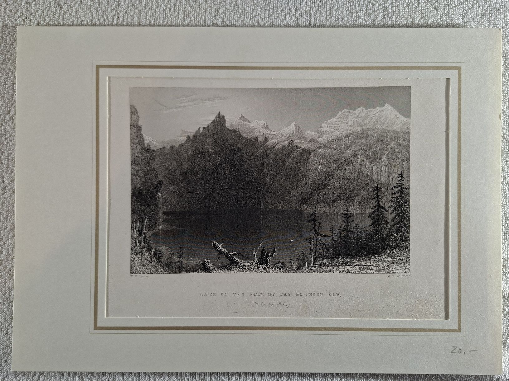 Incisioni: Lot 8, 5 Stiche  berner Oberland  – Usato da Grindelwald venduto da carro5 4