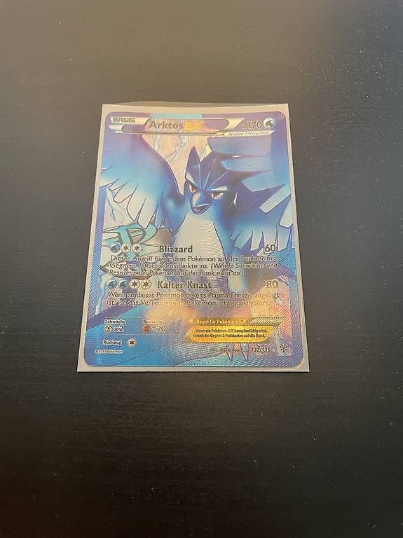 Pokémon Carte collezionabili: Pokemon Arktos EX Full Art – Usato da Füllinsdorf venduto da jbe_gv5j