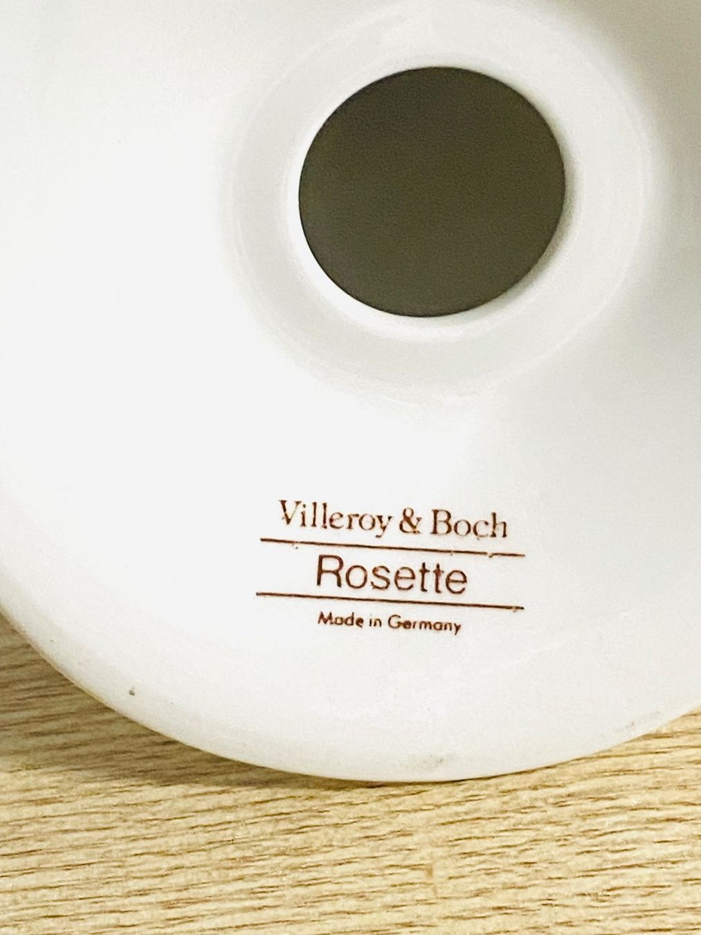 Villeroy & Boch Portacandele: Kerzenständer "Rosette" von Villeroy & Boch – Usato da Zürich venduto da Arche_Brockenhaus 6