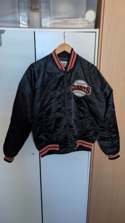 San Francisco Giants Jacke Chalk Line Made in USA MLB L 80's