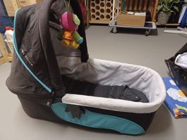 ABC Design Babywanne türkis-schwarz, Top Zustand!