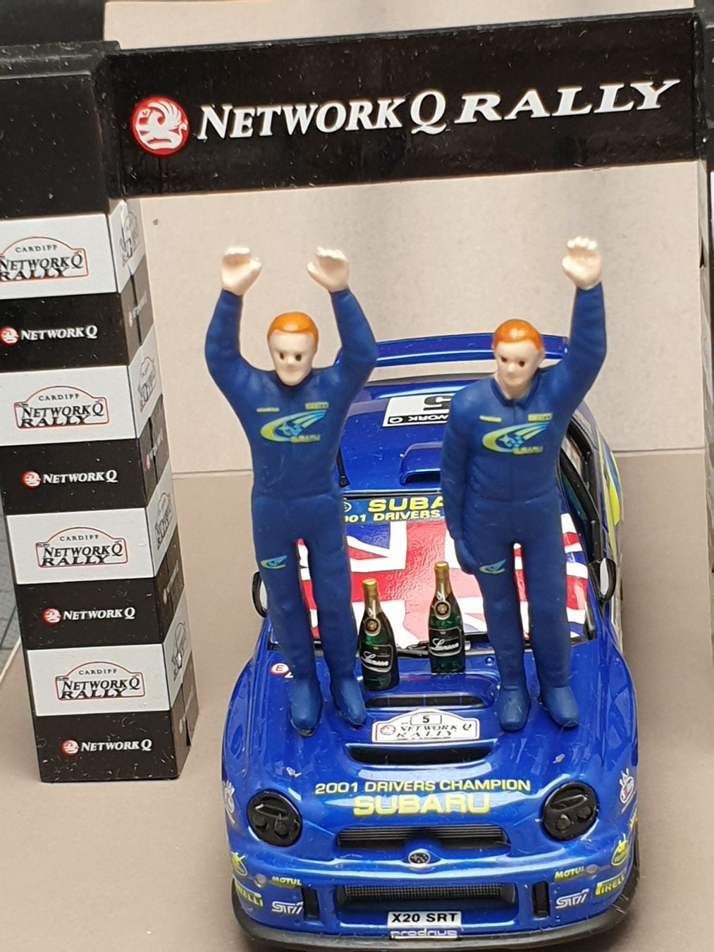Subaru Modellini d'auto: Subaru WRC #5 World Champion 2001 – Nuovo (secondo la descrizione) da Chézard-St-Martin venduto da AlPat-Collections