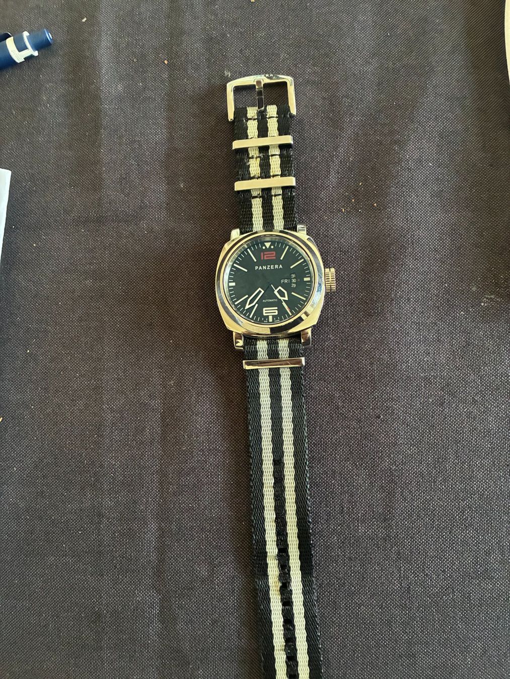 Orologi: Panzera Uhr - wunderschön - Automatic! Wasserdicht. – Usato da Oberrieden venduto da Cumi73