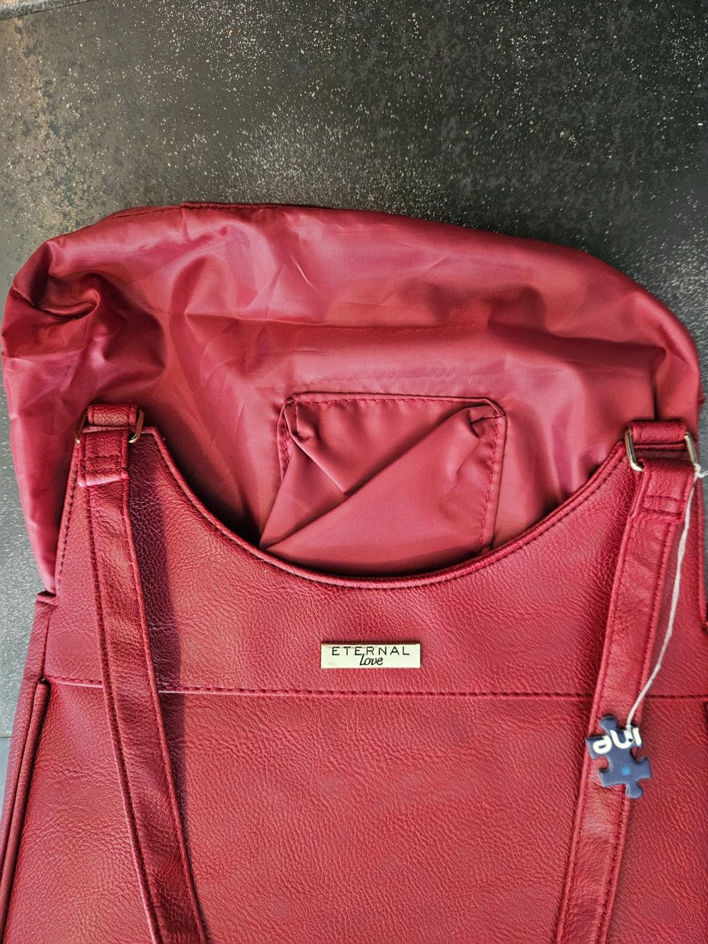 Taschen für Damen: Handtasche Umhängetasche Weinrot -Eternal love – Gebraucht aus Ormalingen von nomolnoi 3