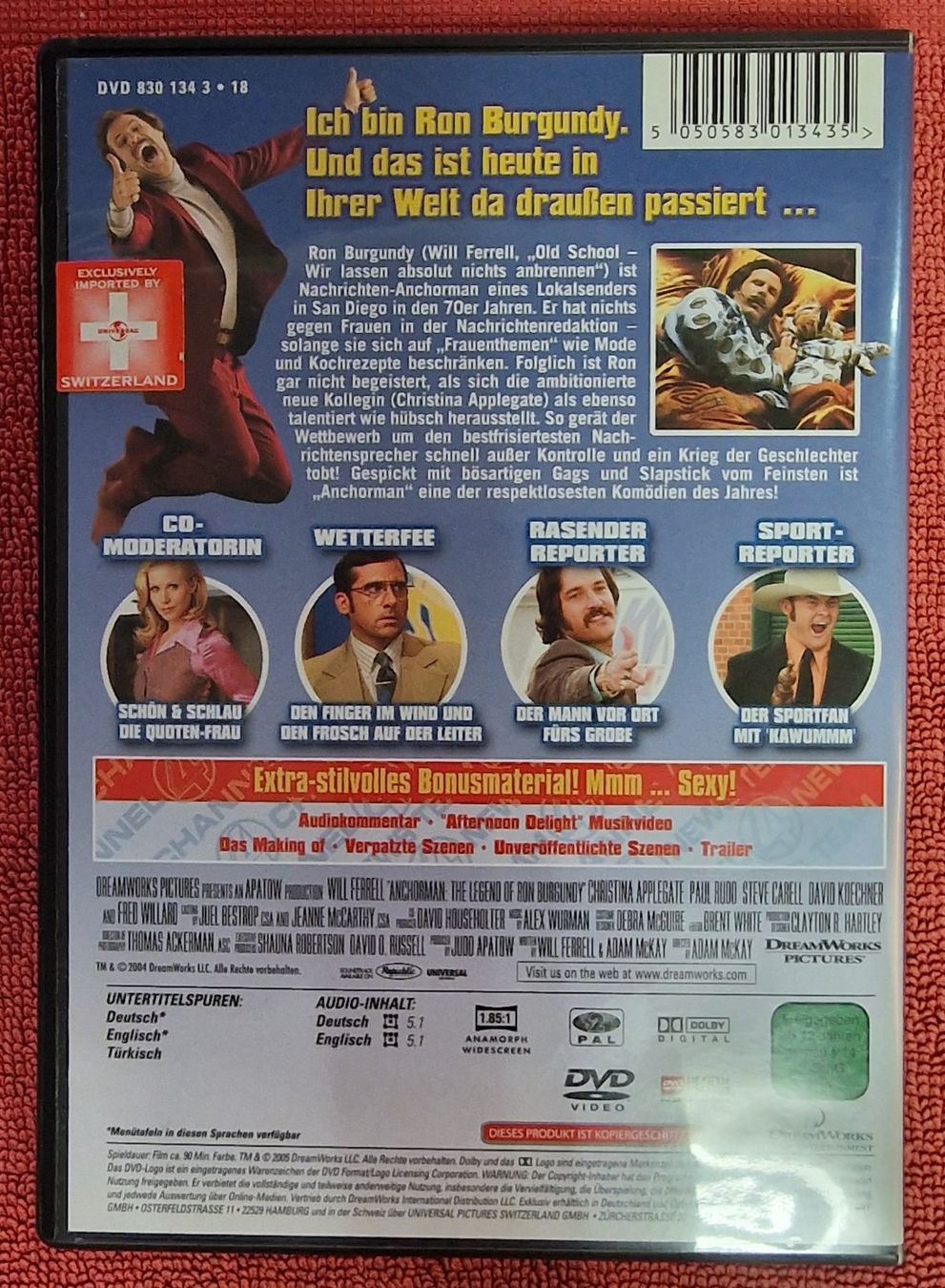 Tous les DVDs: Will Ferrell Anchorman DVD – D'occasion à Basel par phi_8xhm 1