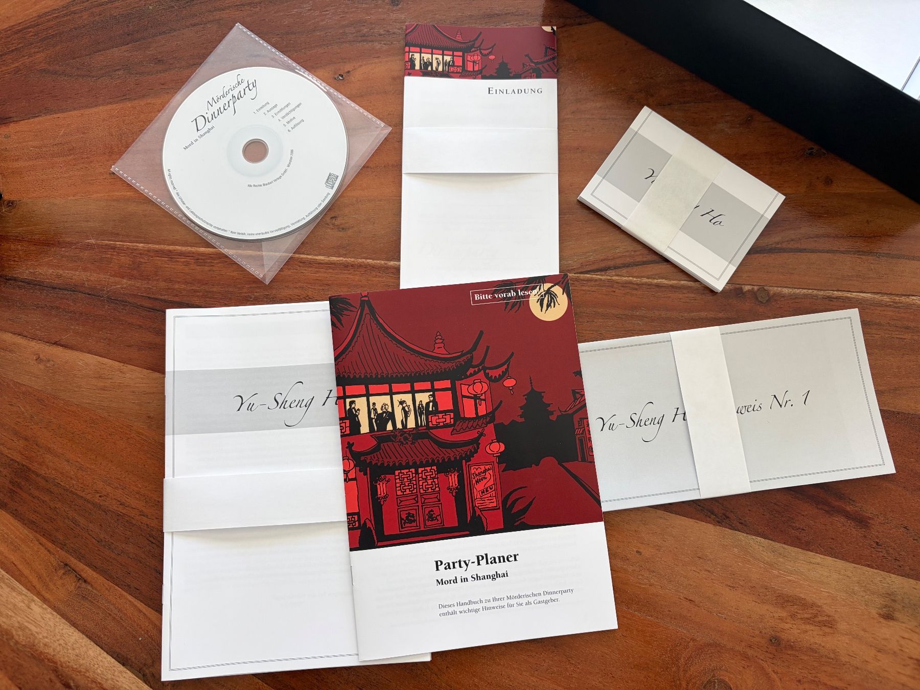Spiele: Mörderische Dinnerparty – Neu und originalverpackt aus Uitikon Waldegg von dabeka 1