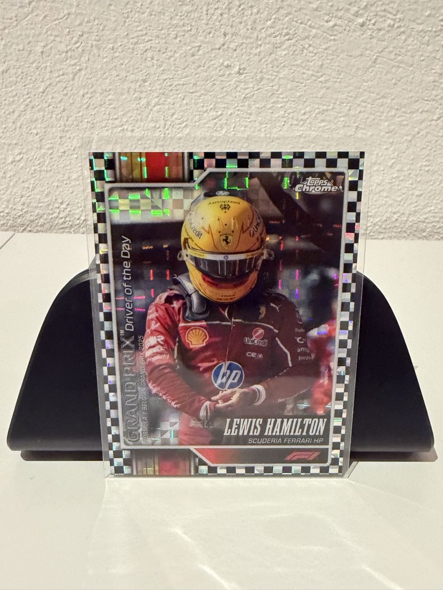 2026 Topps Chrome F1 Lewis Hamilton #141 Checkered Flag (Neu (gemäss ...